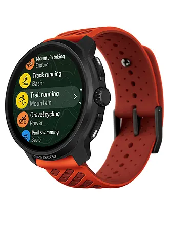 SUUNTO | Montre GPS multisports Race 2 Feather Gray | orange